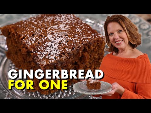 Small Loaf Gingerbread Cake - So Easy And Soooo Good