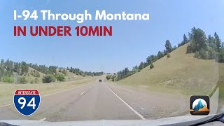 ALL of I-94 in Montana in Under 10 Minutes