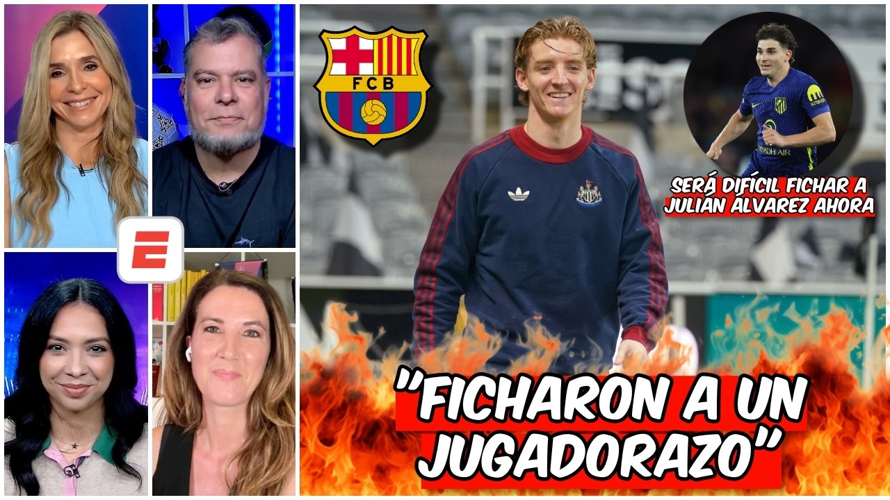 BARCELONA con un GRAN FICHAJE. ANTHONY GORDON AYUDARÁ mucho al EQUIPO CULÉ | Exclusivos