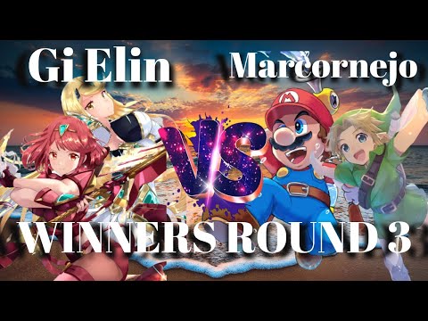Ázral Styles Tournament #1 Winners Round 3 - Gi Elin (Pyra&Mythra) Vs Marcornejo (Mario, Young Link)
