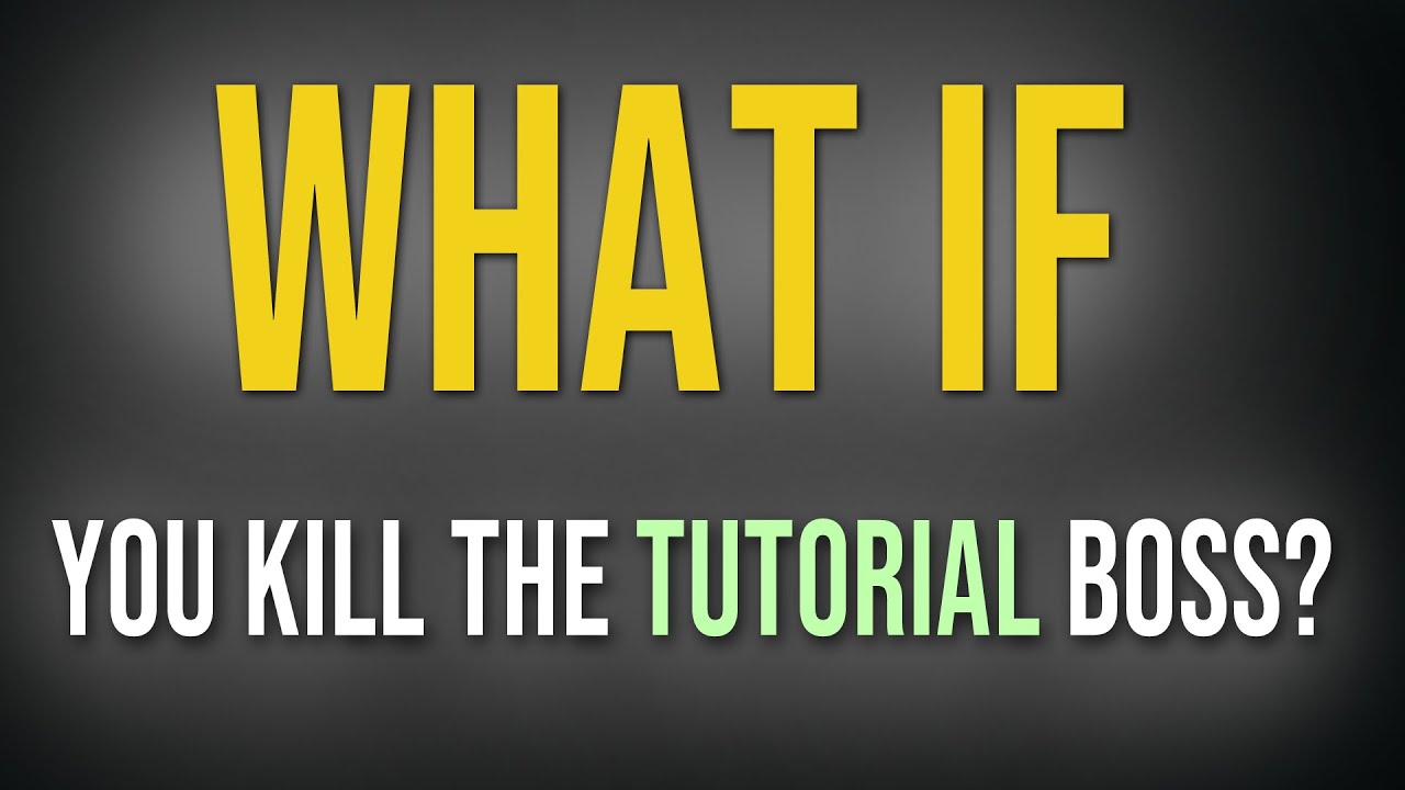 Watch video What happens if you kill the tutorial boss in Elden Ring Now What happens if you kill the tutorial boss in Elden Ring