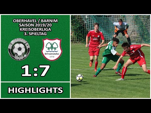 SG STORKOW - SV FRIEDRICHSTHAL 1:7 - Highlights [KOL 2019/20 - 3.Spieltag]