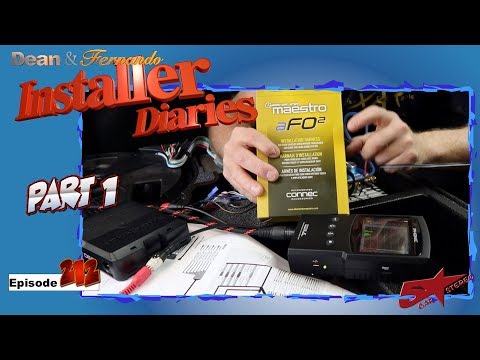 Ford Focus getting  a Rockford DSR1 with a Maestro AR Installer Diaries 212 part1