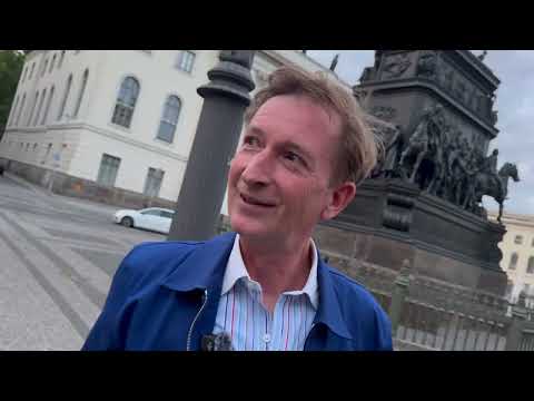 August 24, 2025 Berlin Derby Walk with Hoppegarten owner Gerhard Schöningh: Berlin racecourse his...