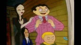 The Addams Family: Wednesday and Pugsley use booby traps to capture Mrs. Quaint