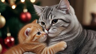 Quando o Amor é Mais Forte Que Tudo 💖🐾 | Gatos no Clima de Natal