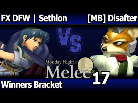 MNM17 Melee - FX DFW Sethlon (Marth) vs MB Disafter (Fox) - Winners Bracket