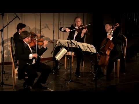 David Oistrakh Quartet plays Tchaikovsky string quartet #3 Op.30 1/4