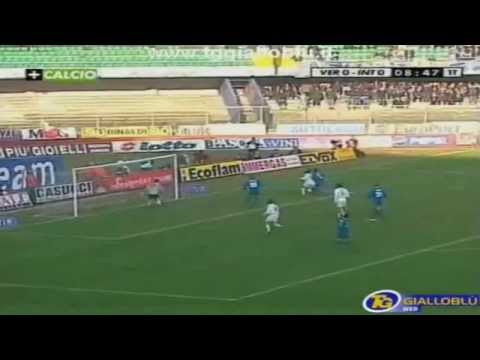 Serie A 1999-2000, day 18 Verona - Inter 1-2 (Laursen, Recoba, R.Baggio)