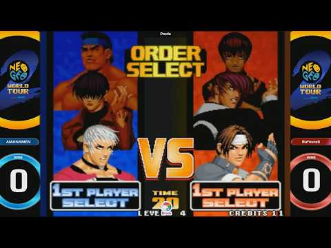 Amanamen vs Rafnureli - KOF '98 Neo Geo World Tour Season 2 Philippines Stop Pools