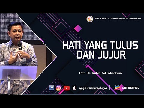 Rev. Dr. Rubin Adi Abraham - A SINCERE AND HONEST HEART