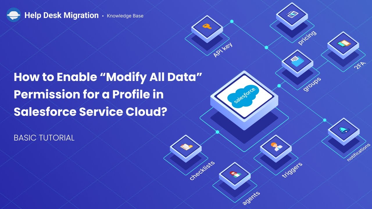 How to Enable “Modify All Data” Permission for a Profile in Salesforce Service Cloud How to Enable “Modify All Data” Permission for a Profile in Salesforce Service Cloud
