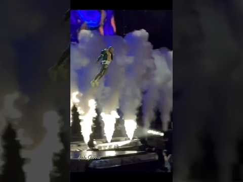 Chris Brown Flying Live #shorts #fyp
