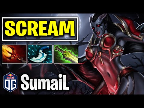 OG.SumaiL - Queen Of Pain 7.25 Dota 2 Pro Gameplay