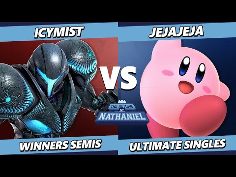 The Return of Nathaniel TOP 8 - IcyMist (Dark Samus) Vs. JeJaJeJa (Kirby) Smash Ultimate - SSBU