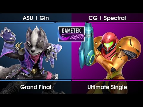 Gametek Night 2023.16 Grand Final - Gin (Wolf,Jigglypuff) Vs. Spectral (Samus) SSBU Ultimate