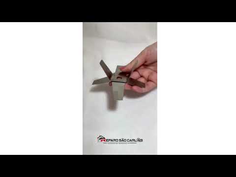 HELICE OU FACA ORIGINAL DO LIQUIDIFICADOR BERMAR  BAIXA ROTAÇÃO PARA TODOS TAMANHOS  (ACABADO) - 722