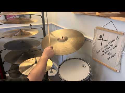 Name Brand 20" Boutique Spectrum Ride Cymbal 1818g image 7