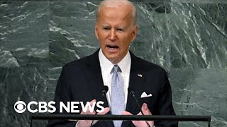 Biden slams Russia, Putin in U.N. speech