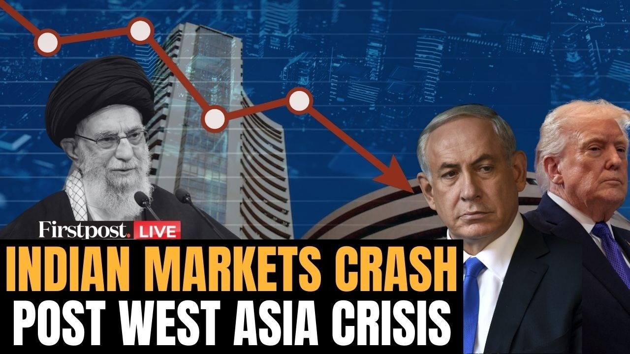 US-Iran War LIVE: Sensex Tanks Over 1,100 pts, Nifty Slips Below 24,700 as West Asia Crisis Deepens