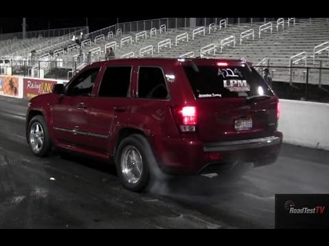 Cherokee SRT 8 - World's Fastest N/A  Jeep SRT 8 Hemi - 10.47 @ 125 MPH - Drag Video - Road Test ®