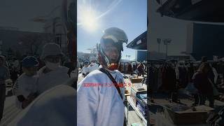 秘密基地おじさん(42歳後厄)フリマに行ったら50000円のアイアンマンマスク被らせてもらった⚡️⚡️⚡️ #marvel #avengers #ironman