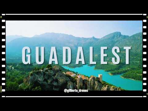 Guadalest, 4k aerial views