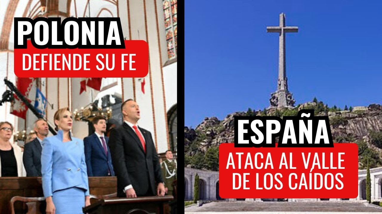 Mientras España se hunde los polacos defienden su tierra