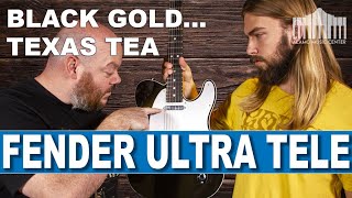 Video thumbnail for Fender American Ultra Telecaster In depth Review - Black Gold... Texas Tea! by Alamo Music Center
