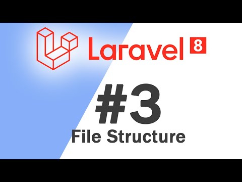 03 Laravel 8 PHP Framework Basics | Folder structure | Quick programming tutorial