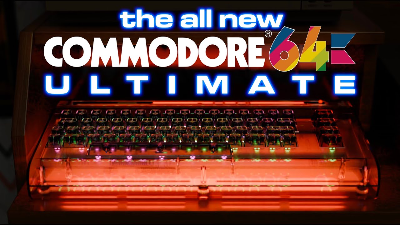New Commodore 64 Ultimate: The Best-Selling Home Computer Ever Is Back - YouTube