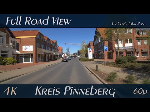 Rellingen, Kreis Pinneberg, Germany: Hauptstraße - 4K Ultra HD (2160p/60p)