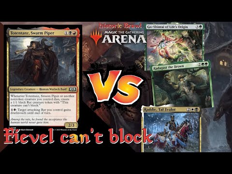 Totentanz, Swarm Piper - Historic Brawl - Rakdos | MTG Arena (EXTRA)
