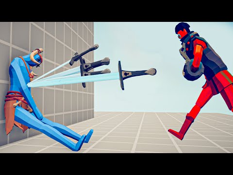 SWORDCASTER vs EVERY UNIT - Totally Accurate Battle Simulator TABS