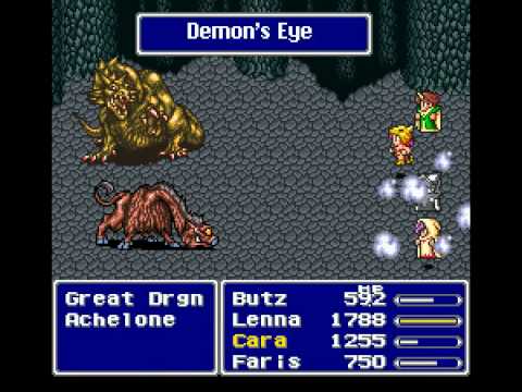 final fantasy v super nintendo español