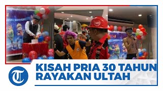 Viral Kisah Unik Pria 30 Tahun Rayakan Ulang Tahun Bak Pesta Anak-anak di KFC, Wajib Kostum Unik