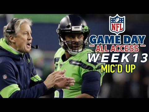 NFL Week 13 Mic'd Up, "I run scared so I'm fast enough!"