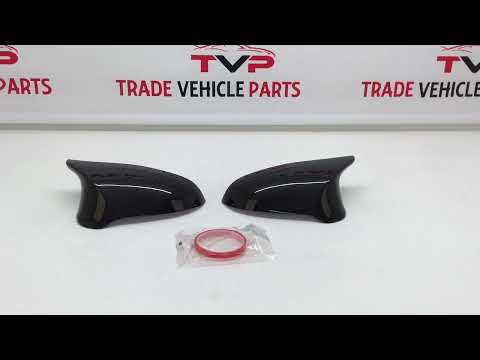 Fits BMW M3 F80 M4 F82 F83 M2 F87 Real Carbon Fibre Door Wing Mirror Cap Covers Pair RHD video