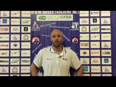 [Playout Gara 2] Basket Asciano 69 - Terranuova Basket 81