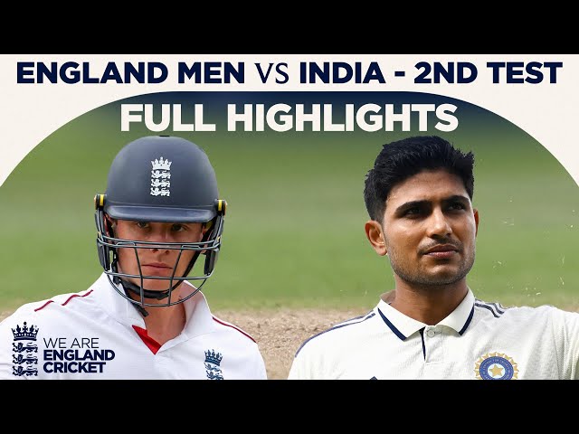 Gill’s Batting & Deep and Siraj 6-Fers | England Men v India Extended Highlights | 2nd Test