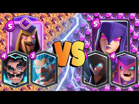 EVOLVED WIZARD TEAM 🆚 WITCH TEAM - 3v3
