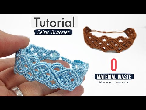 NEW Macrame Celtic Bracelet DIY Macrame Crafts
