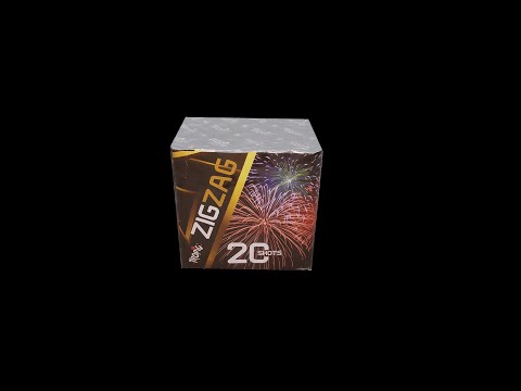 Tropic Fireworks: Zigzag - F2 Battery 1.4G - 20mm caliber, 20 shots (2024)