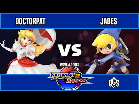 Saturday Stadium 2  - Wave A Pools -  Doctorpat(Peach) Vs. Jabes(Toon Link)