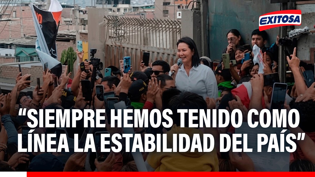🔴🔵Fuerza Popular ha tenido como línea de trabajo la estabilidad del país, según Eduardo Castillo