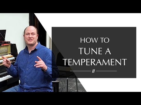 Tuning the First 13 Notes of a Piano by Ear (The Temperament)
