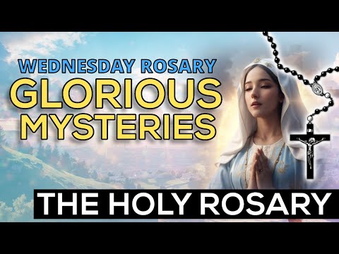 THE ROSARY TODAY🌹GLORIOUS MYSTERIES🌹JANUARY 17, 2024 HOLY ROSARY WEDNESDAY PRAYER WITH MOTHER MARY