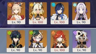 【原神】Ver.Luna VI a 螺旋12層 宵宮キャリー＆キィニチキャリーで星9攻略【Genshin Impact】