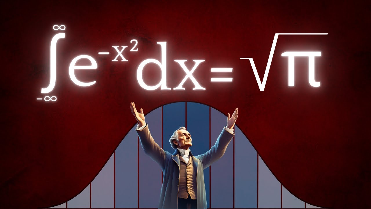 Wie konnte Gauß sein berühmtes Integral berechnen?🤔📝