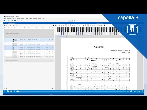 capella 8 - Mustersystem Teil 2